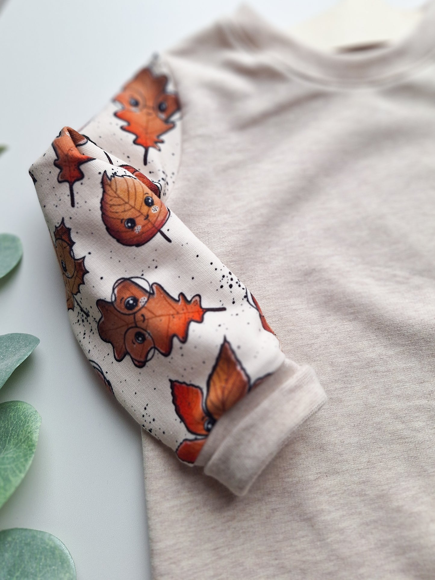 Sweater "Blätterliebe" Gr. 80