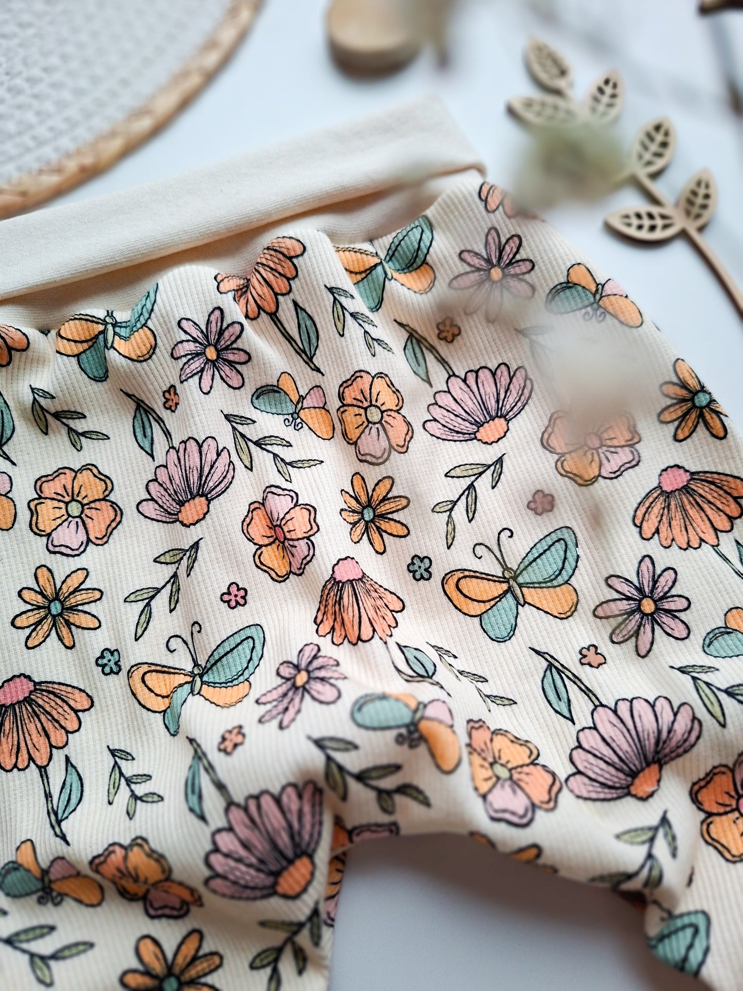 Pumphose "Springflowers" Gr. 68/74