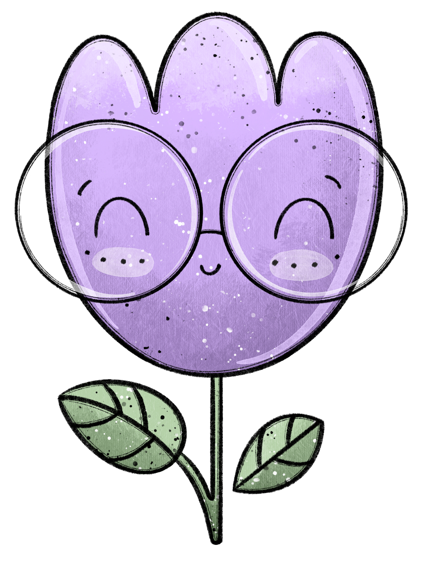 Vorbestellung Bügelbild "Flower Babys"