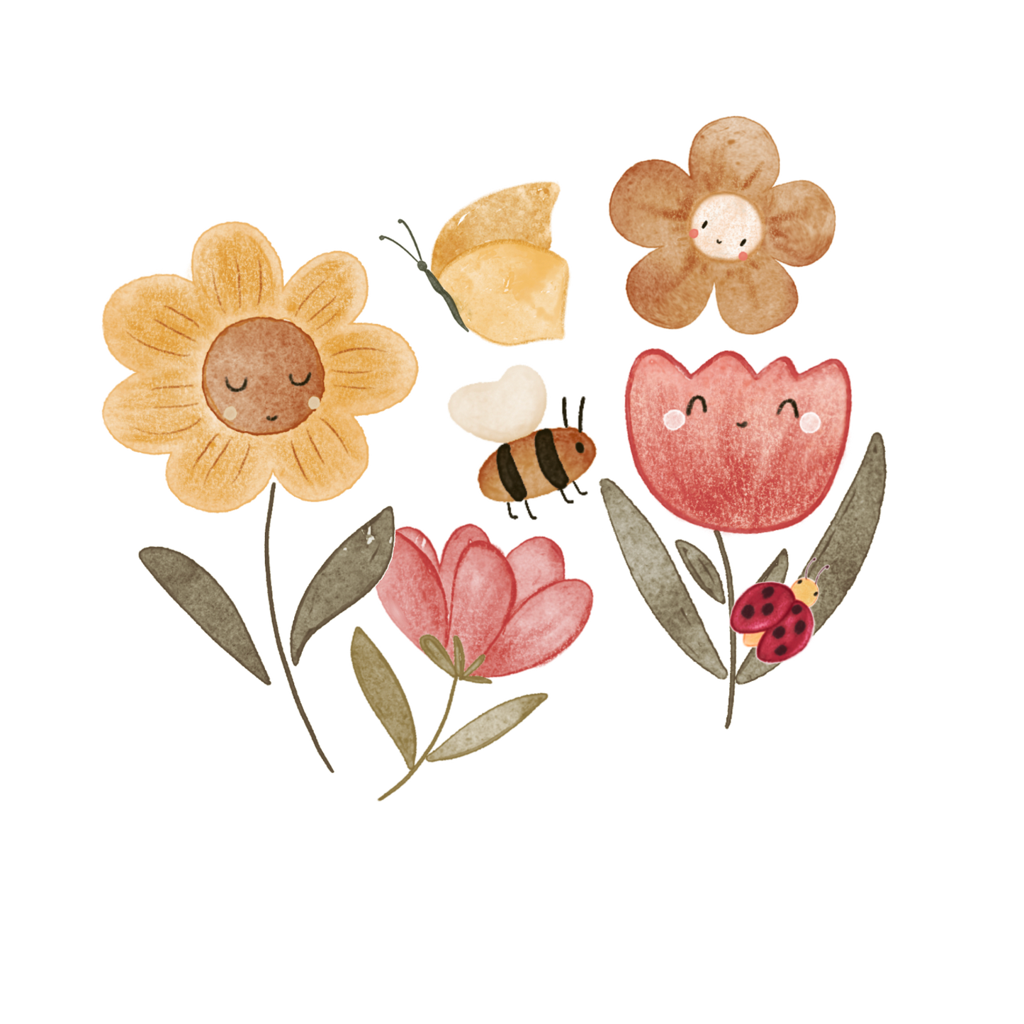 Vorbestellung Bügelbild "Springtime"