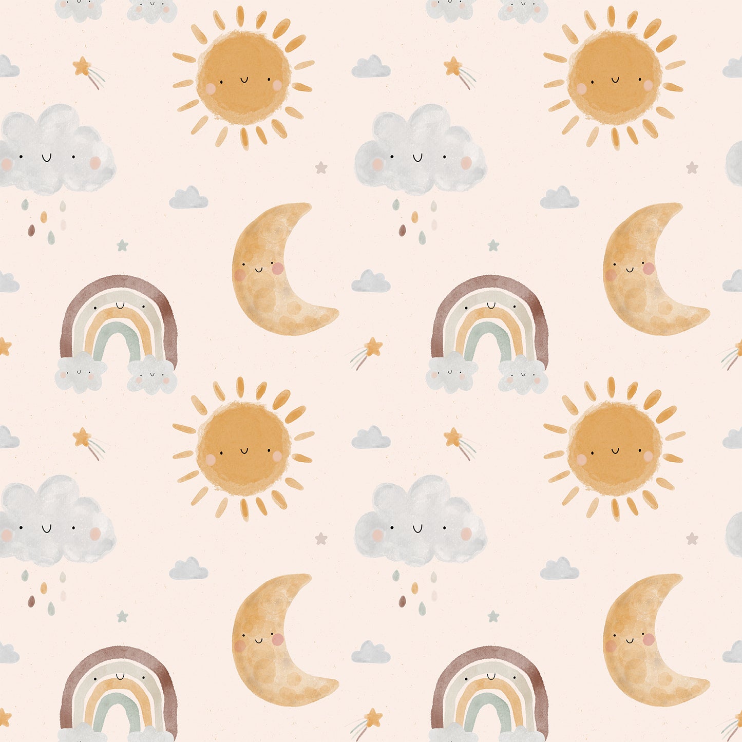 Bio French Terry "Weather Friends"