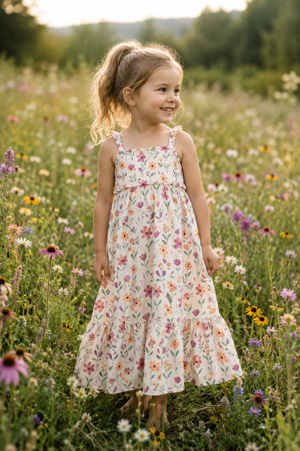 Vorbestellung Bio Jersey "Summerflowers"