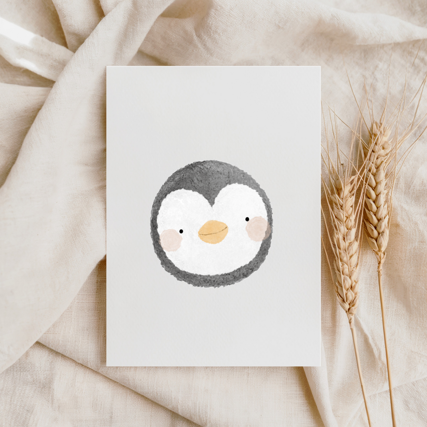 VORBESTELLUNG Bügelbild "Winter Wonder Friends Penguin"