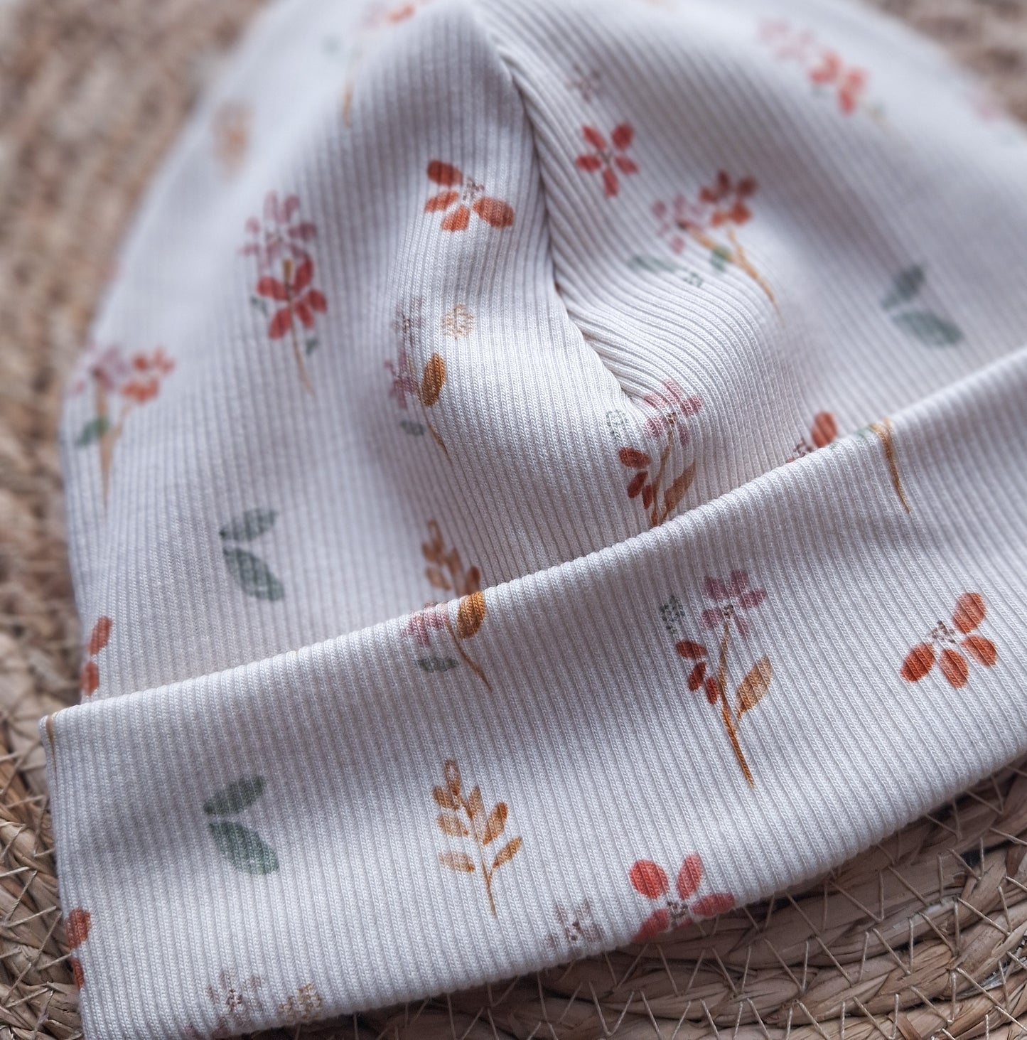 Beanie "Leaves" Gr. 45-50cm