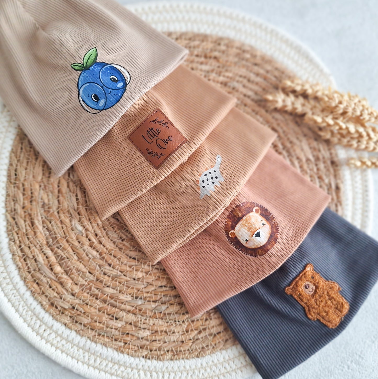 verschiedene Beanies Gr. 38-42cm KU