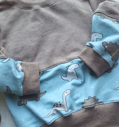 Basic Sweater "Dino" Gr. 98