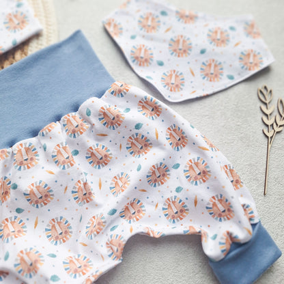 Set "Löwenkopf" Gr. 56/62