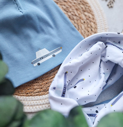 Set Beanie & Loop "Polizei" 45-50cm