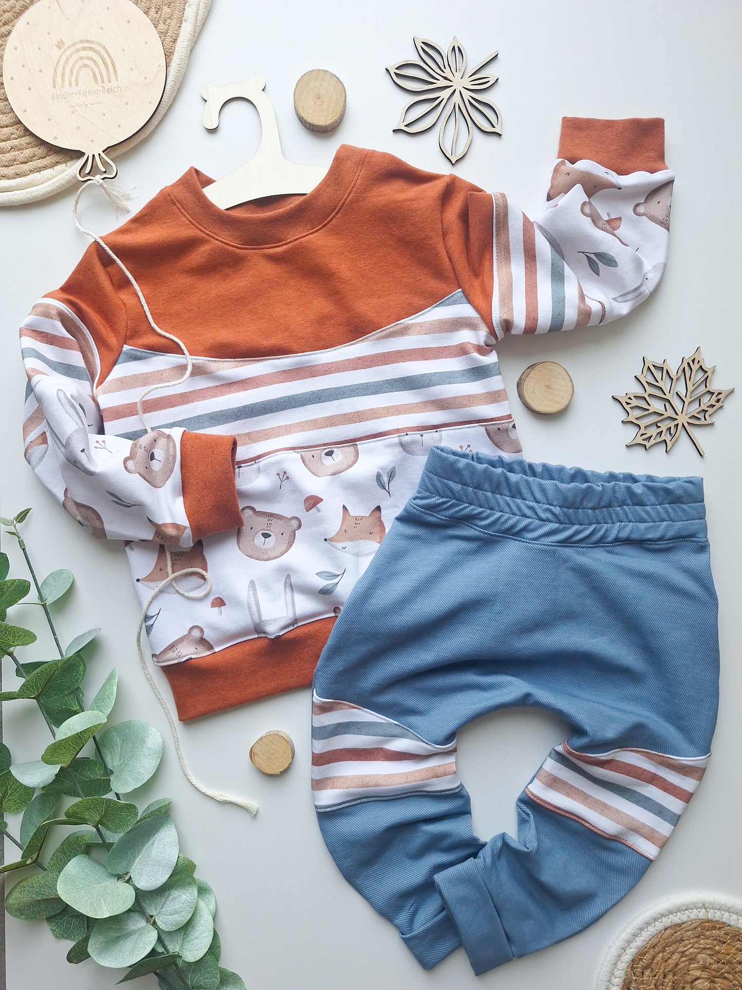 Set "Herbsttiere" Gr. 86