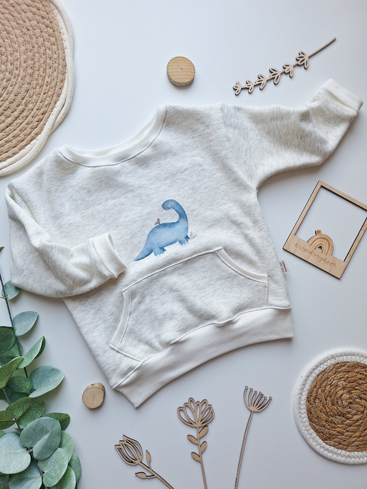 Loose Fit Sweater "Dino" Gr. 92