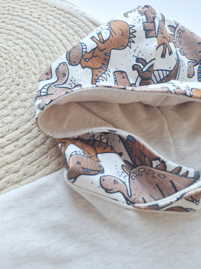 Hoodie "Dino" beige, Gr. 104