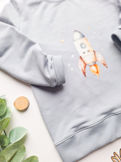 Sweater "Raumschiff" Gr. 110