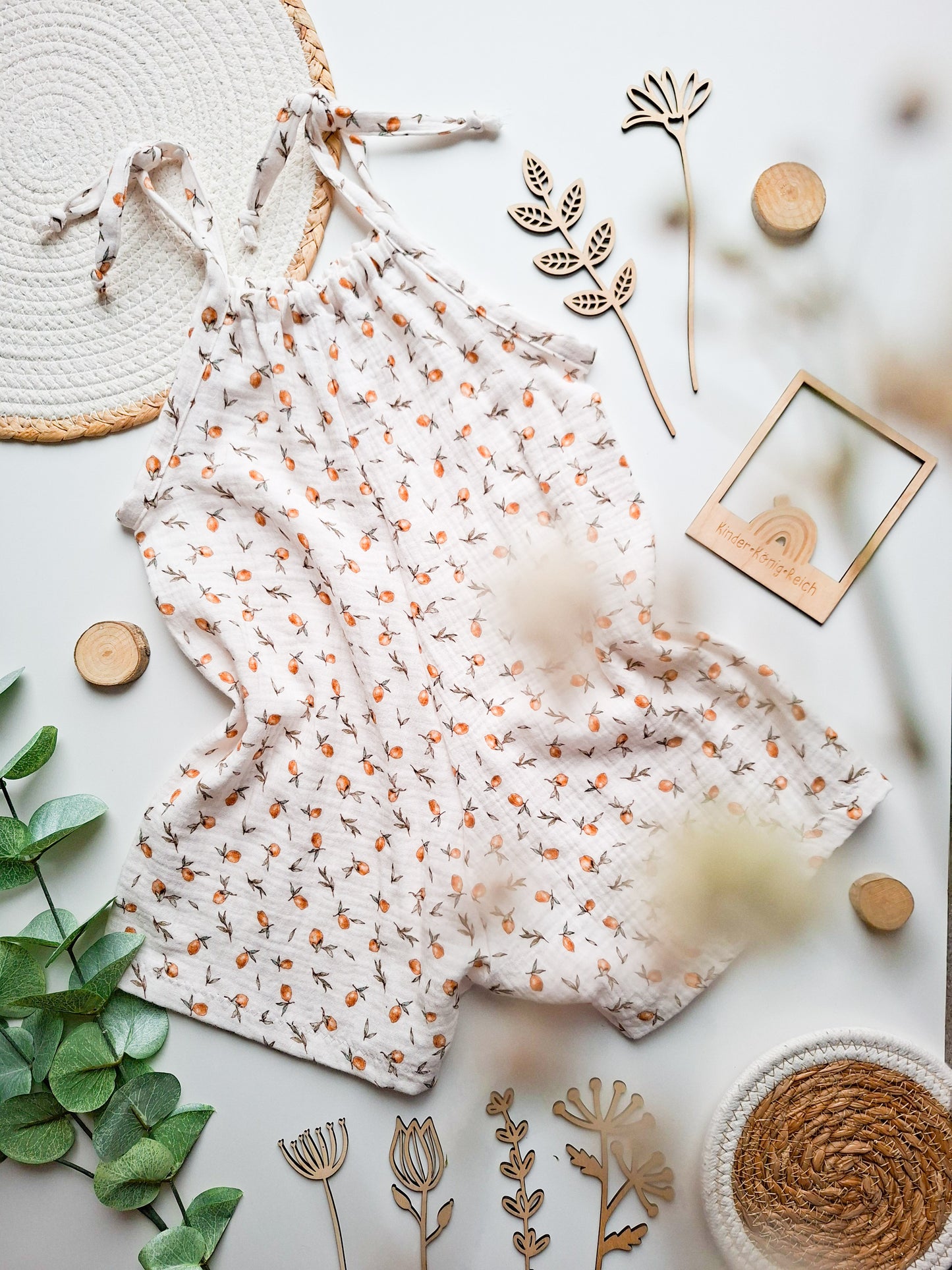 Musselinromper Gr. 104