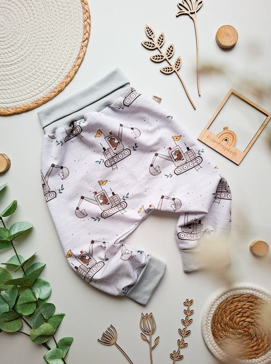 Pumphose "Baggerfreund" Gr. 92/98