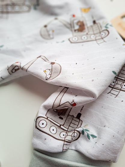 Pumphose "Baggerfreund" Gr. 92/98