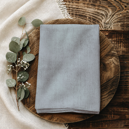 Vorbestellung Bio French Terry "Denim Blau"