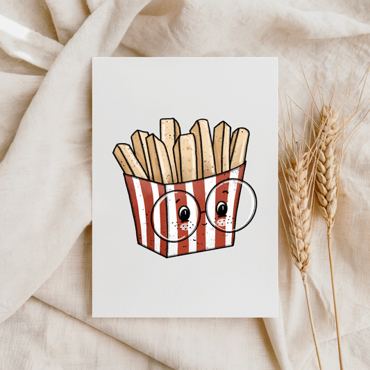 VORBESTELLUNG Bügelbild "Big Fries"