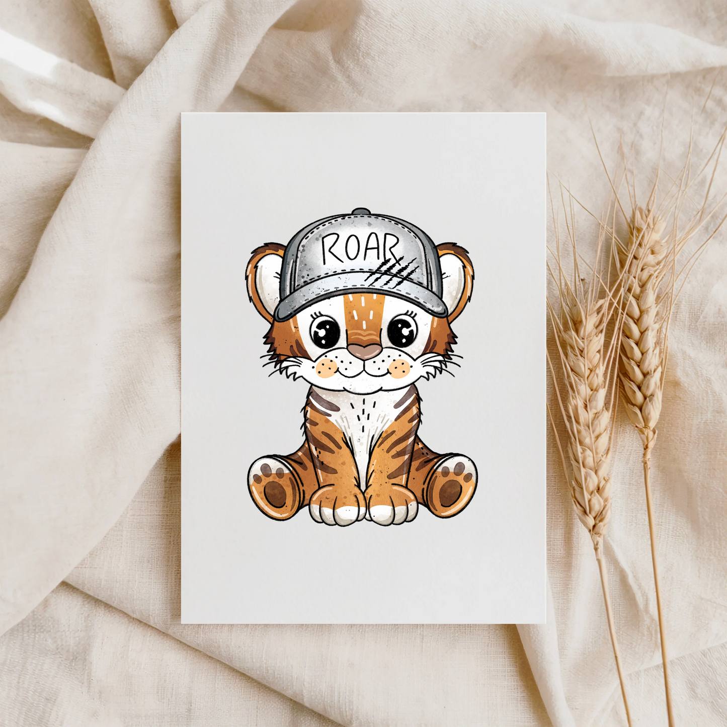 VORBESTELLUNG Bügelbild "Tigerchen"