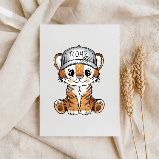 VORBESTELLUNG Bügelbild "Tigerchen"