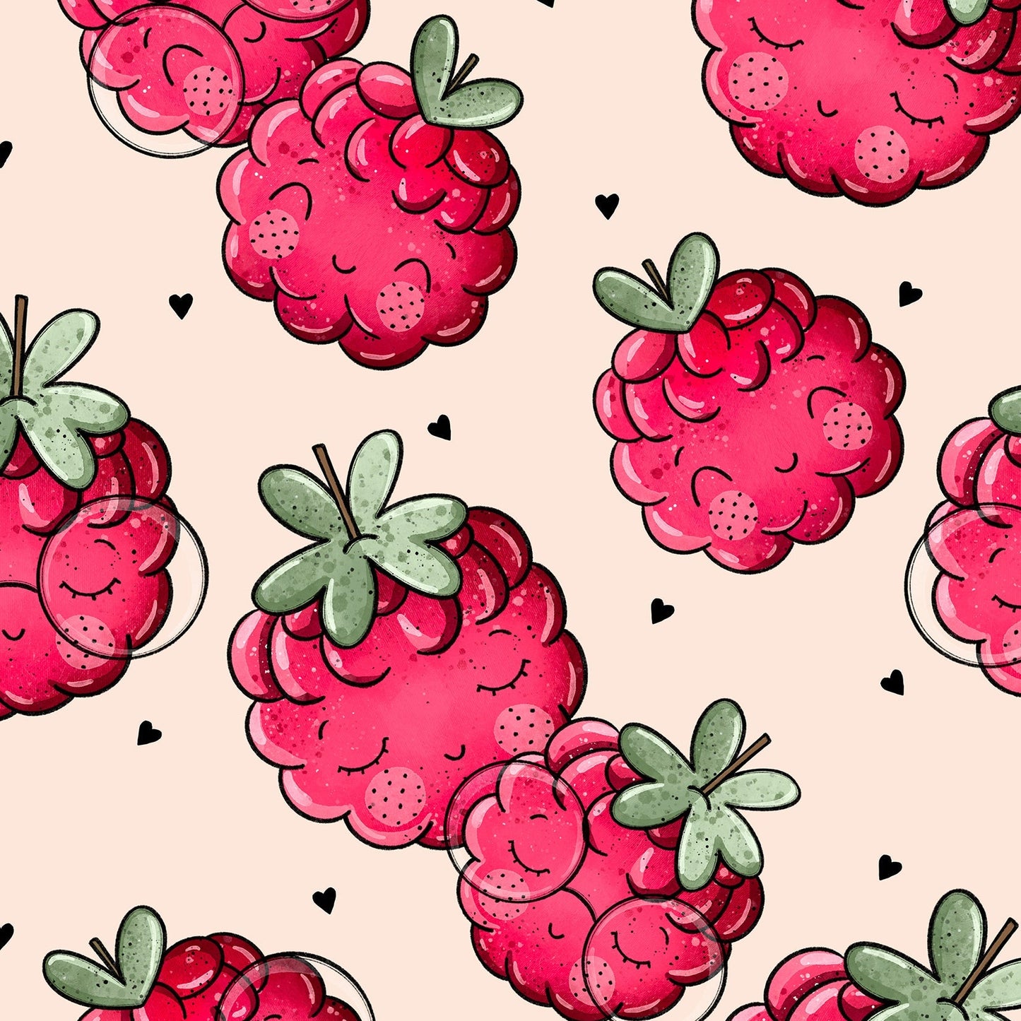 Vorbestellung Bio Jersey "Himbeerchen"