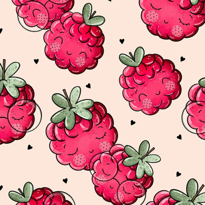 Vorbestellung Bio Jersey "Himbeerchen"