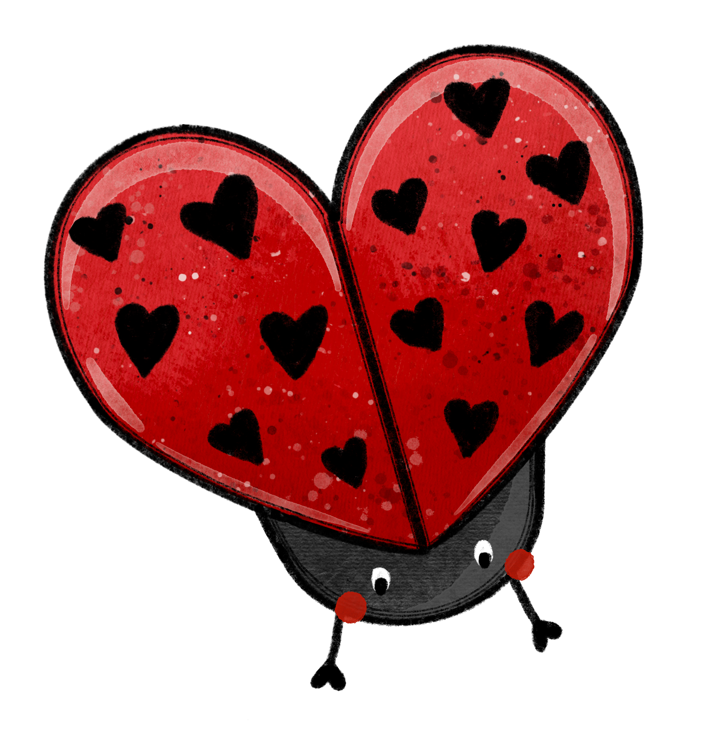 Vorbestellung Bügelbild "Lovebug"