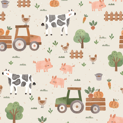 Vorbestellung Bio French Terry "Farmlife"