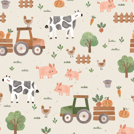 Vorbestellung Bio French Terry "Farmlife"