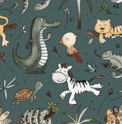 Vorbestellung Bio French Terry "Safaritime"