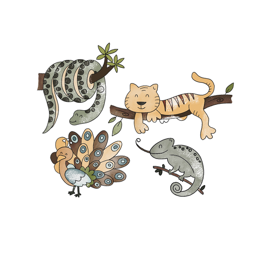 Vorbestellung Bügelbild "Safaritime"