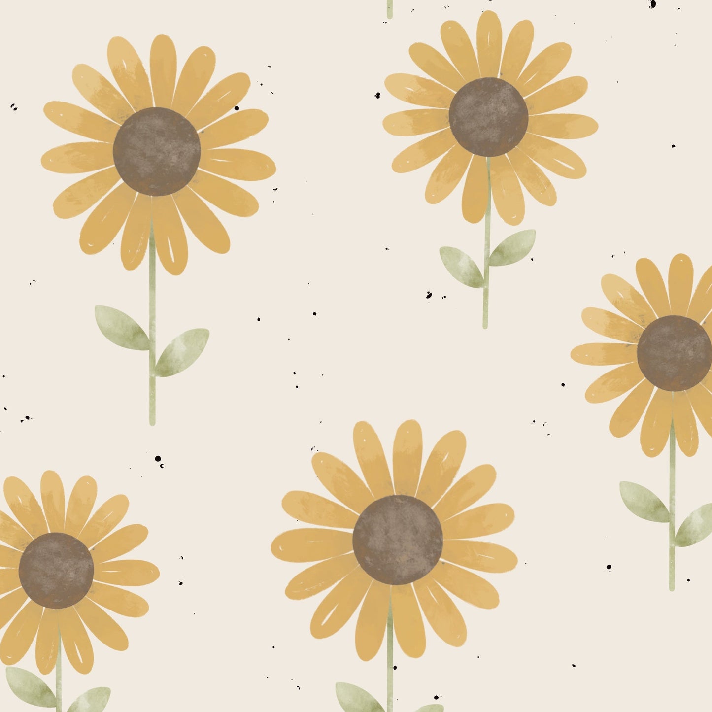 Vorbestellung Bio Jersey "Sunflowers"