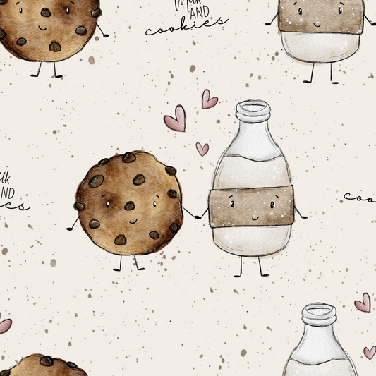 Vorbestellung Bio Ribjersey "Cookies and Milk"