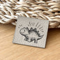 Kunstlederlabel "Dino"