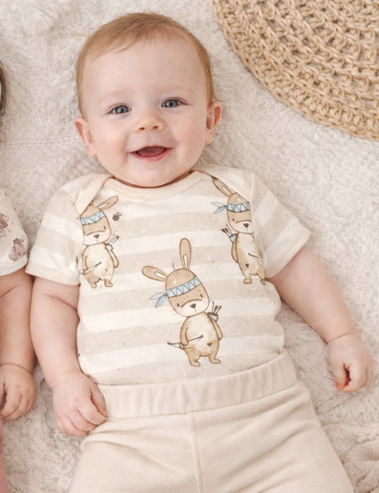 Vorbestellung Bio Jersey "Boho Hasi"