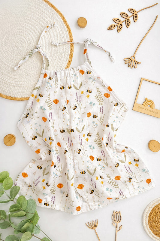 Musselinromper "Frühling" Gr. 122