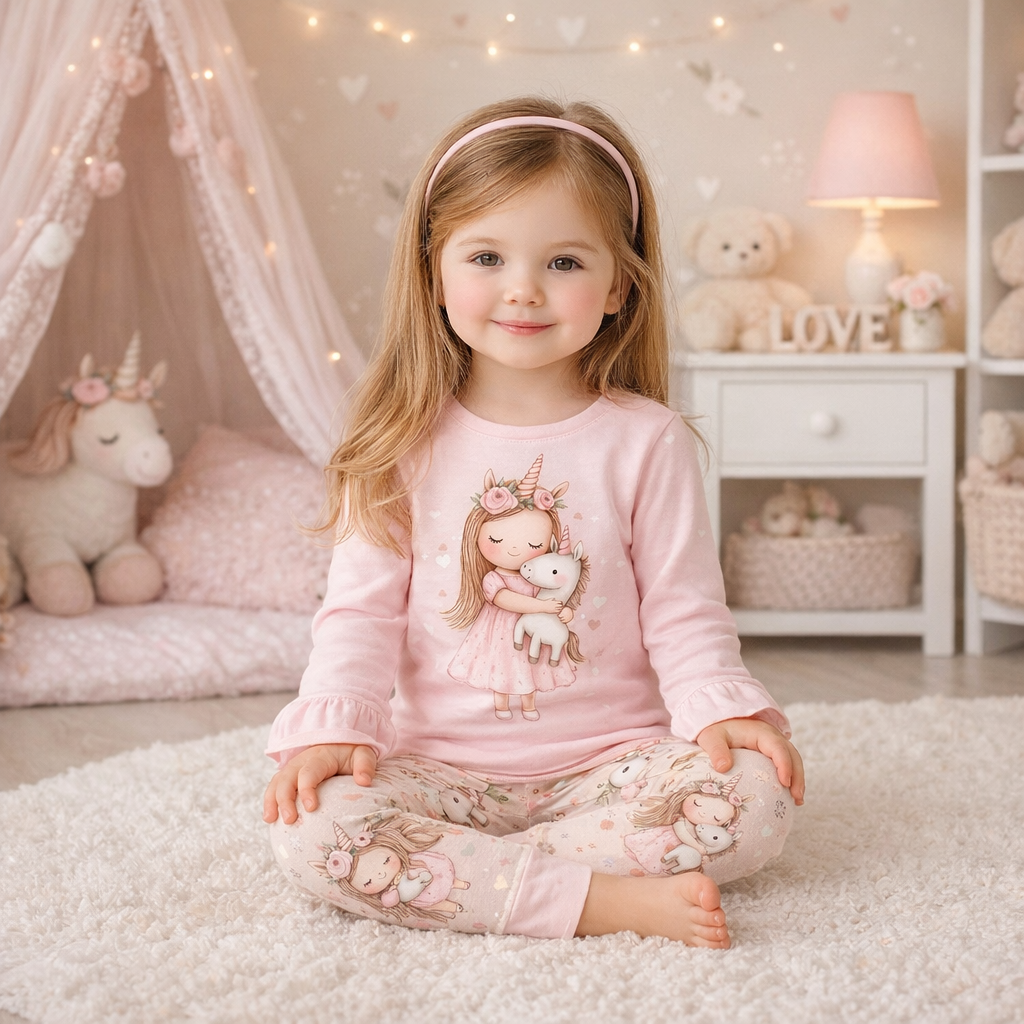 Vorbestellung Bio Jersey "Unicorn Girl"