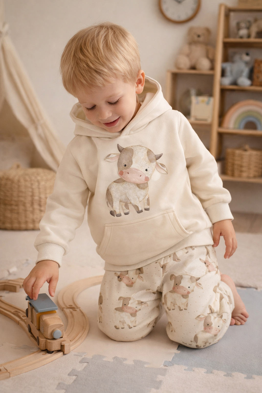 Vorbestellung Bio French Terry "Muh"