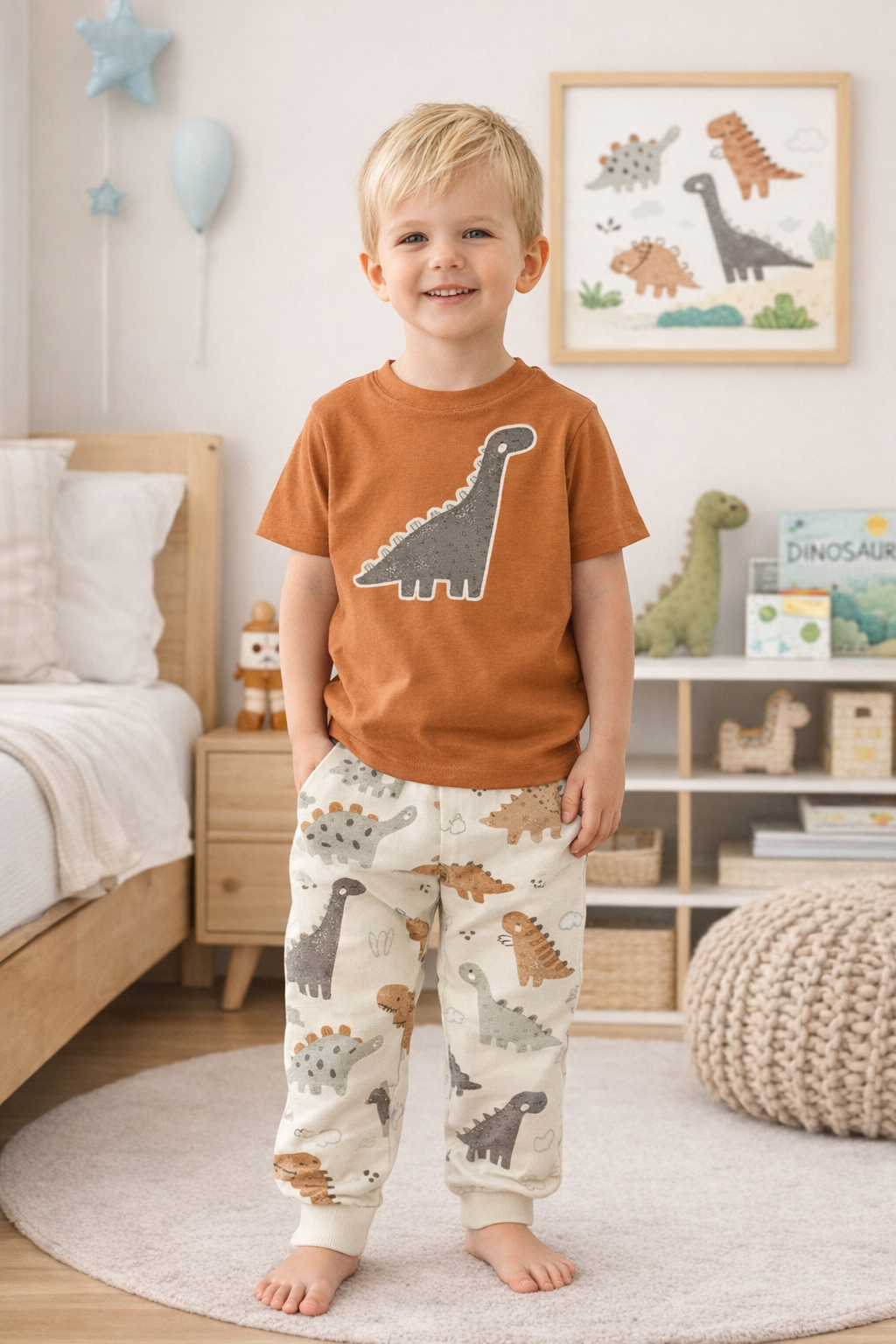 Vorbestellung Bio Ribjersey "Dinofriends"