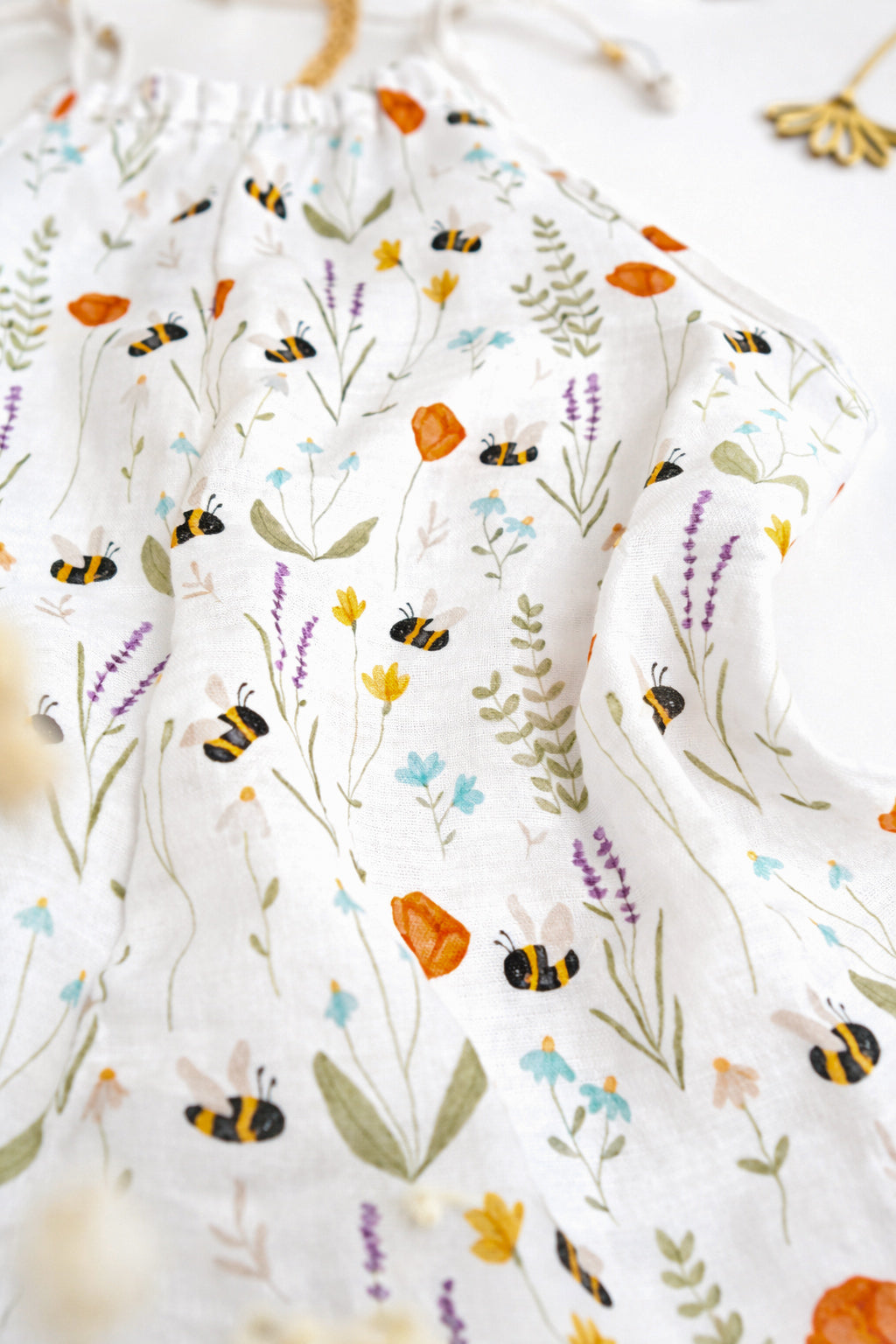 Musselinromper "Frühling" Gr. 122