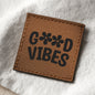 Kunstlederlabel "Good Vibes"