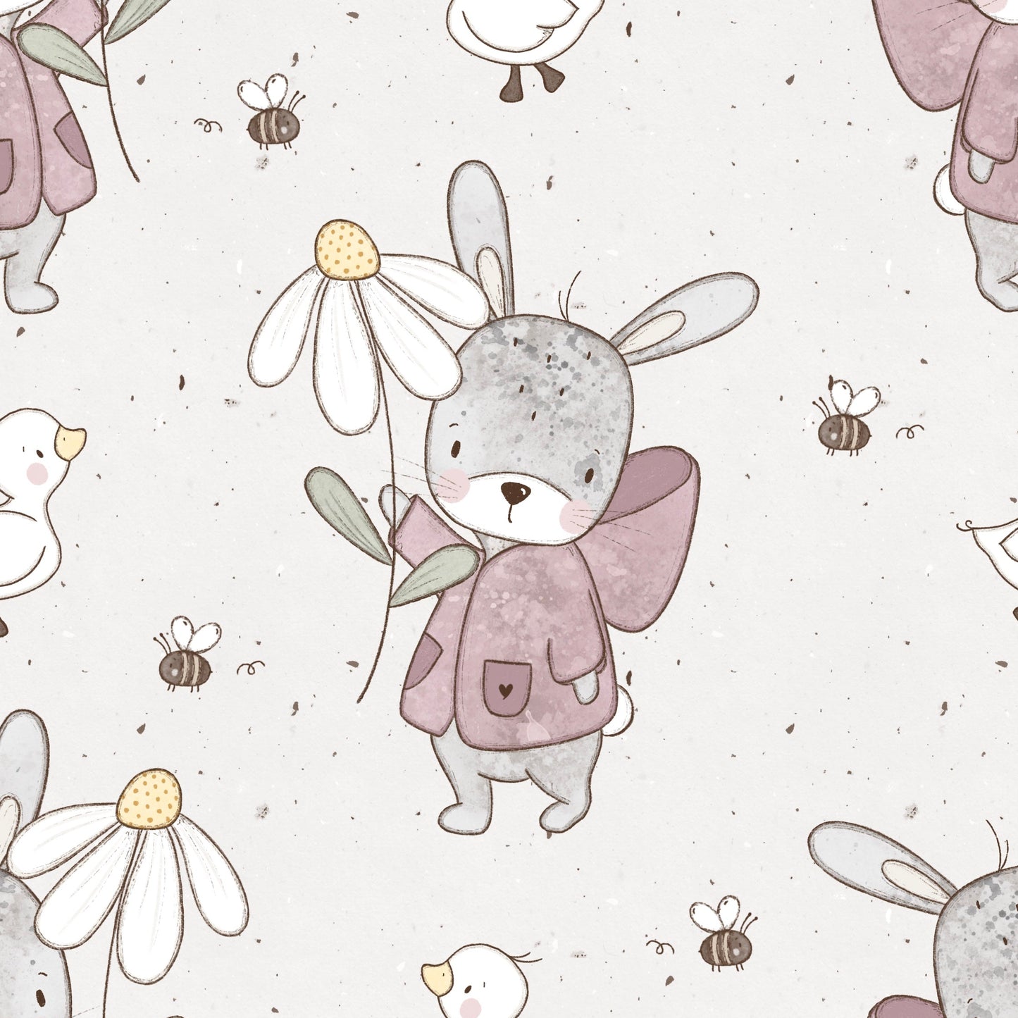 Vorbestellung Bio Jersey "Frühlingshase"