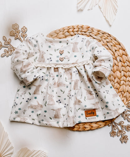 Vorbestellung Bio Jersey "Wiesenhäschen"