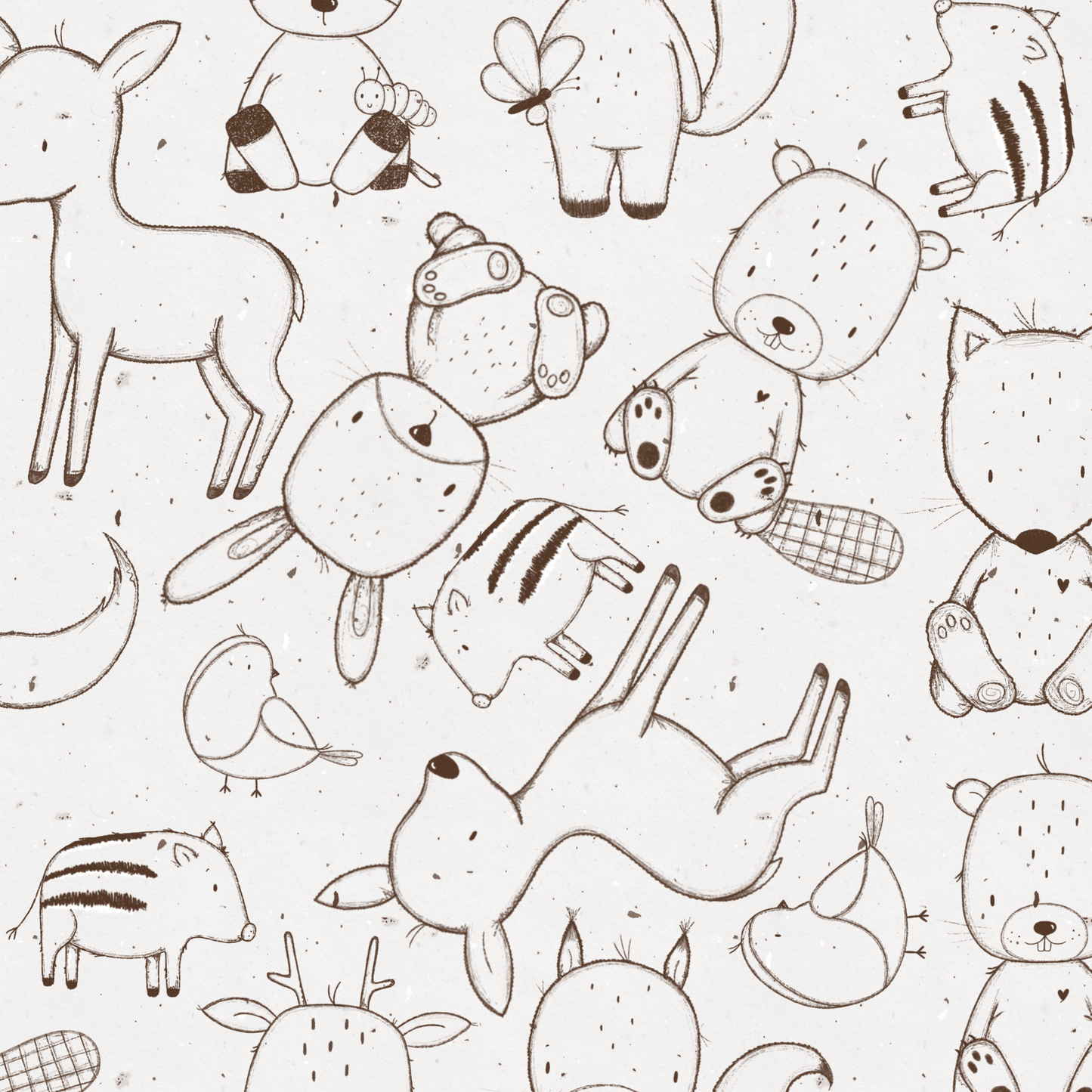 Vorbestellung Bio Ribjersey "Waldtiere"