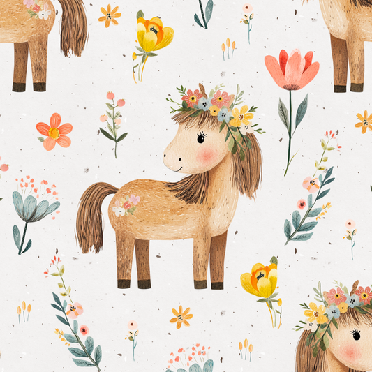 Vorbestellung Bio Ribjersey "Boho Horse"