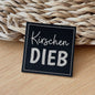 Kunstlederlabel "Kirschendieb"