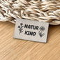 Kunstlederlabel "Naturkind"