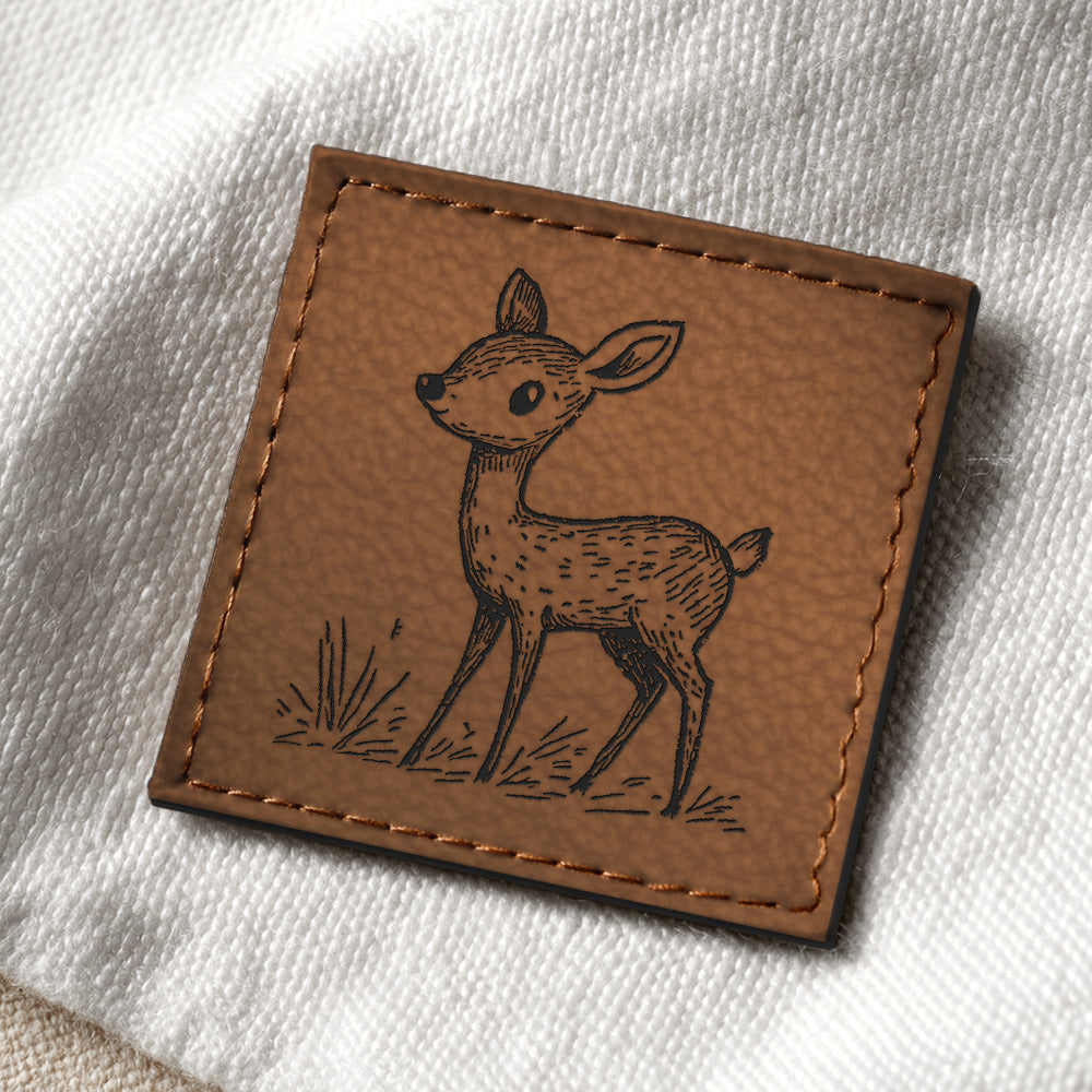 Kunstlederlabel "Rehlein"