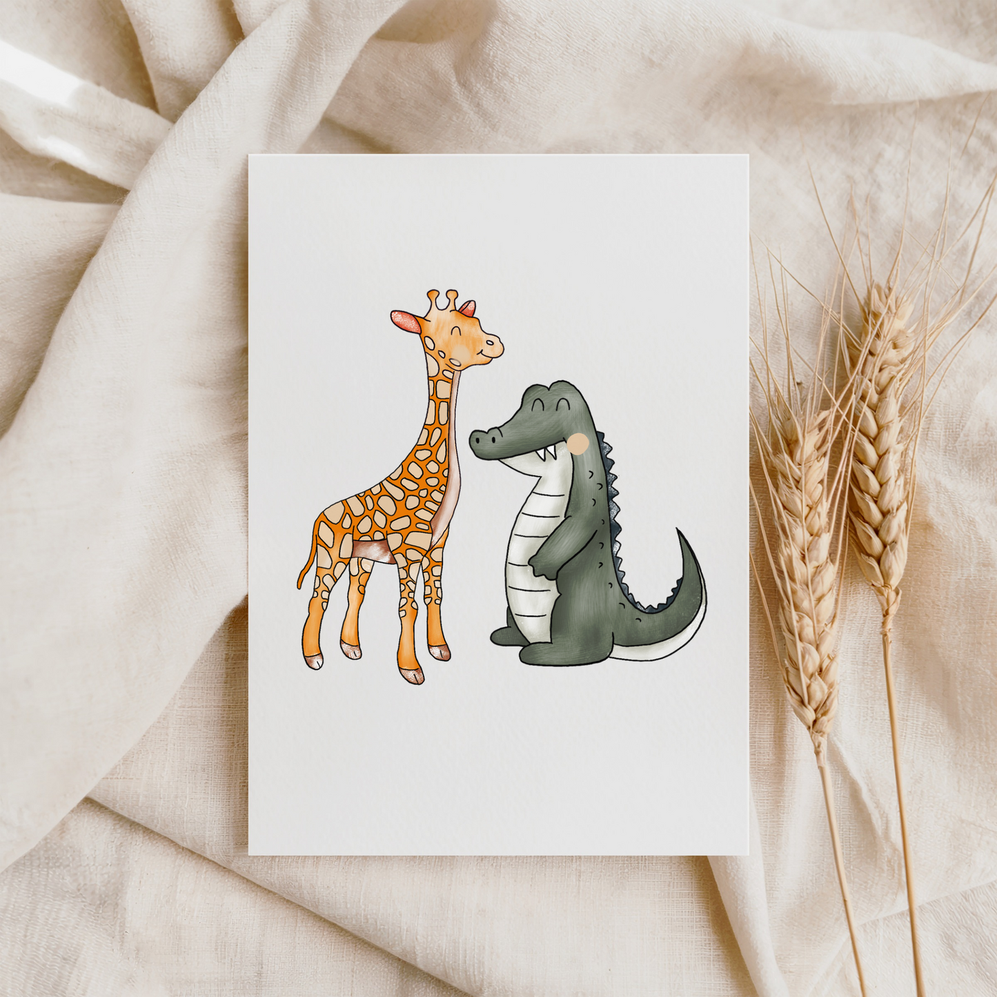 VORBESTELLUNG Bügelbild "Jungle Friends"