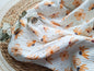 Bio Breitribjersey "Golden Flowers"