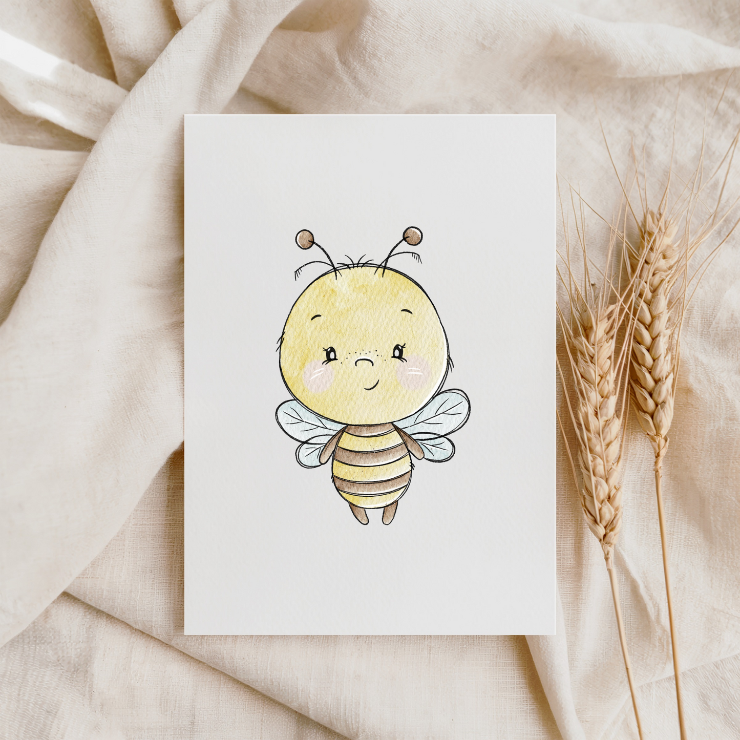 VORBESTELLUNG Bügelbild "Kleines Bienchen"